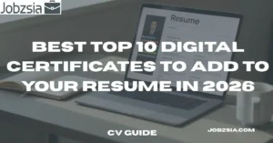 Best Top 10 Digital Certificates to Add to Your Resume