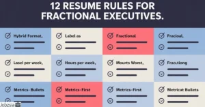 Top 12 Fractional Executive Resume Rules for Contract Roles